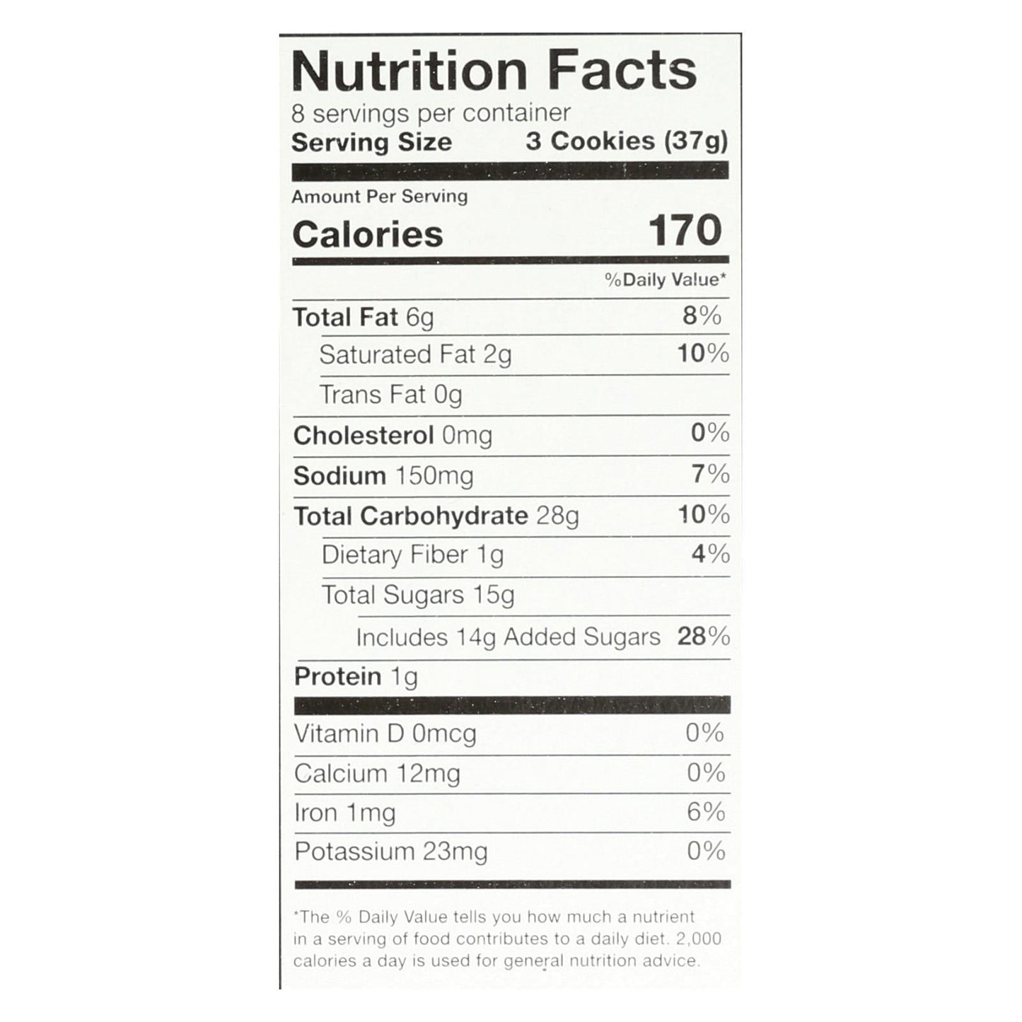 Goodie Girl Chocolate Creme Sandwich Cookies (Pack of 6 - 10.6 Oz.)