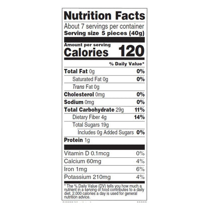Woodstock Organic Unsweetened Black Mission Figs, 10 oz. Pack, Case of 8