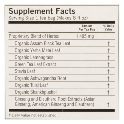 Yogi Positive Energy Herbal Tea, Sweet Tangerine - 16 Tea Bags per Box (Pack of 6)