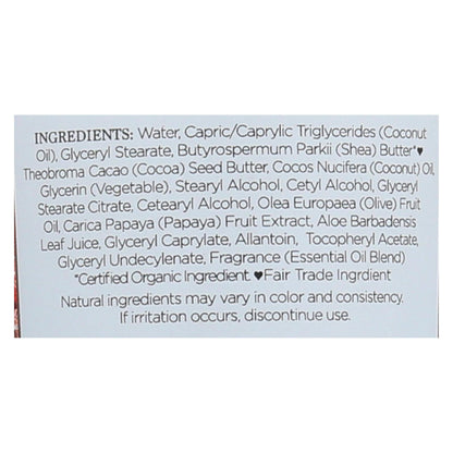 Nubian Heritage Coconut & Papaya Hand Cream for Nourished and Softened Hands (4 Oz.)