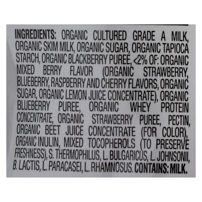 Happy Baby Organic Superfoods Yogurt & Fruit Snacks Mixed Berry (Pack of 8) - 1 Oz