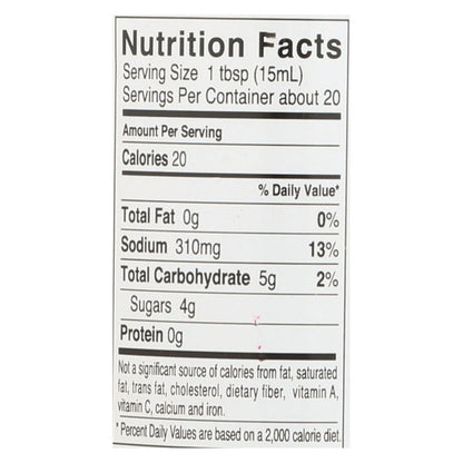 Kikkoman Less Sodium Soy Sauce, 6 x 10 Fl Oz Bottles
