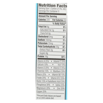 Orgain Organic Sweet Vanilla Bean Nutritional Shakes, 12-Pack, 11 Fl Oz. Each
