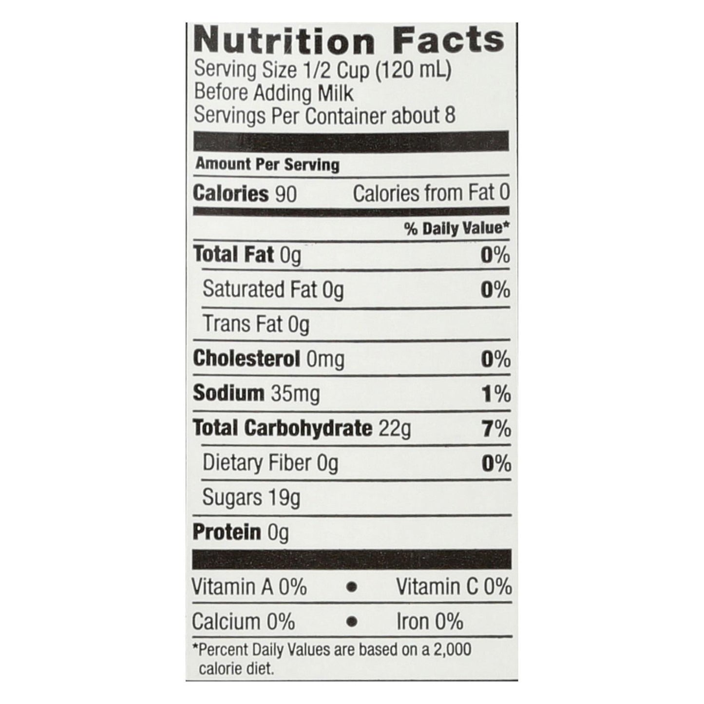 Oregon Chai Decaf Tea Latte Concentrate - Pack of 6 - 32 Fl Oz.
