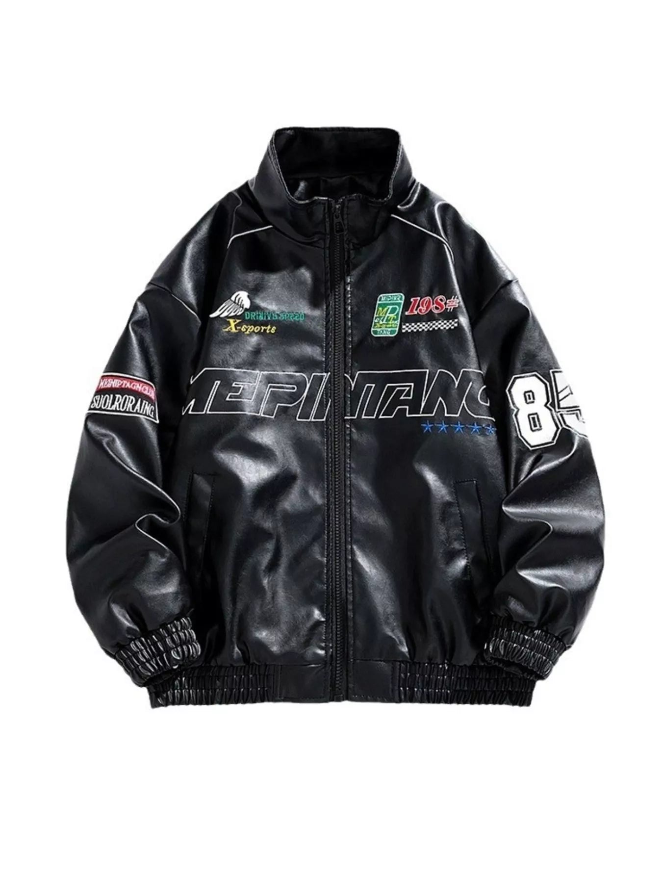 Men's Plus Size Zip-Up Jacket
