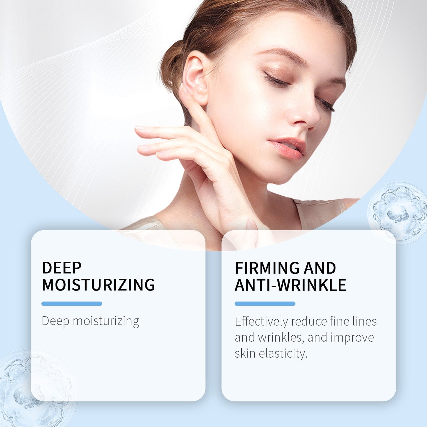 Hoygi Brightening Essence, Mild Ingredients Moisturize Skin Hydrating Hydrating Rejuvenating Essence