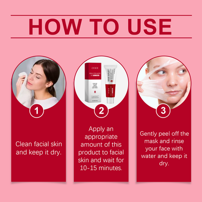 OUHOE Collagen Tearing Mask Nourishes, Moisturizes, Firming And Firming Collagen Mask For Tender Skin