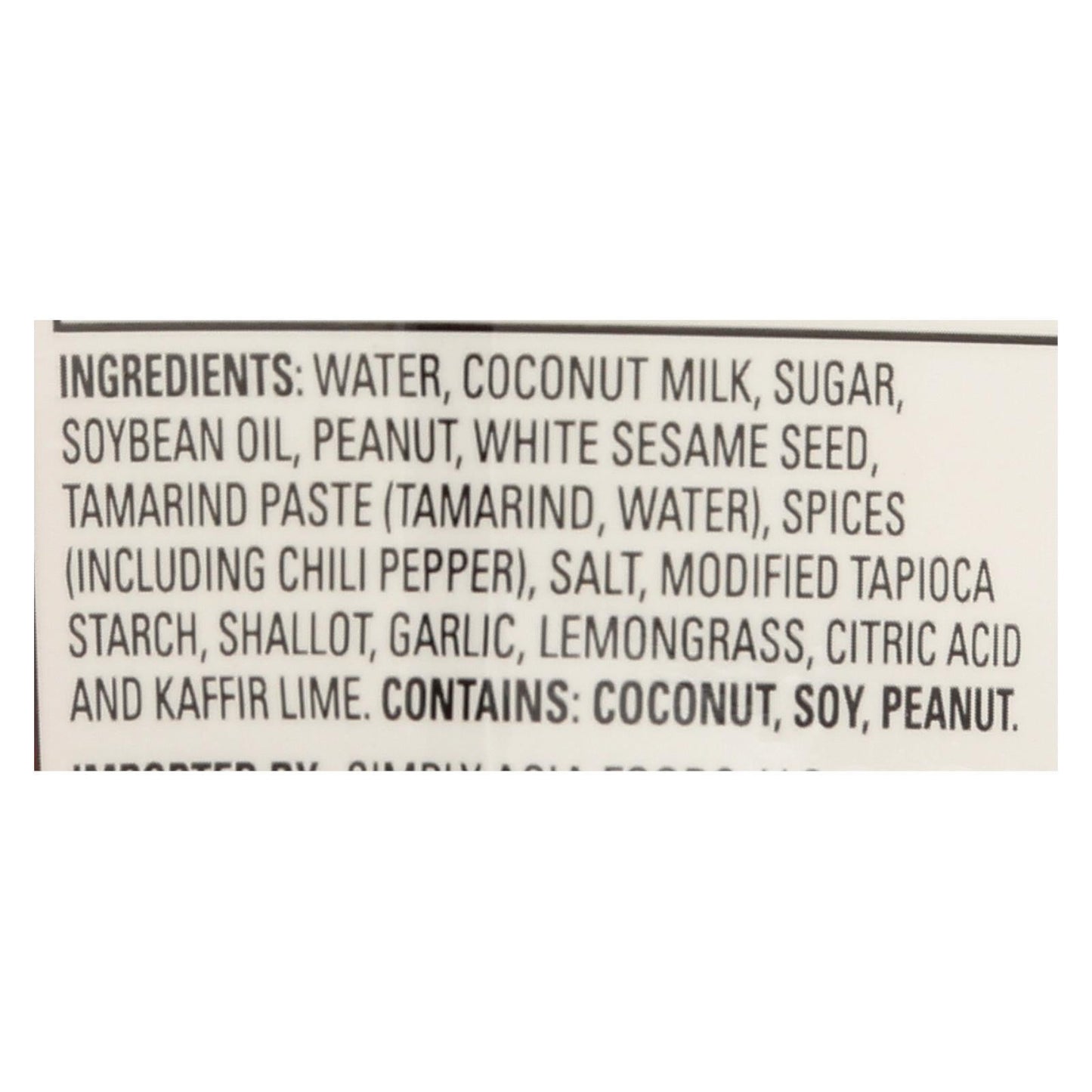Thai Kitchen Satay Peanut 8 fl oz., 12/Case