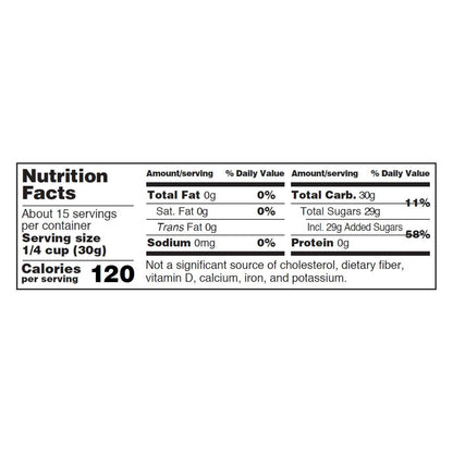 Woodstock Organic Powdered Sugar, 16 oz, Case of 12