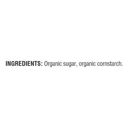 Woodstock Organic Powdered Sugar, 16 oz, Case of 12