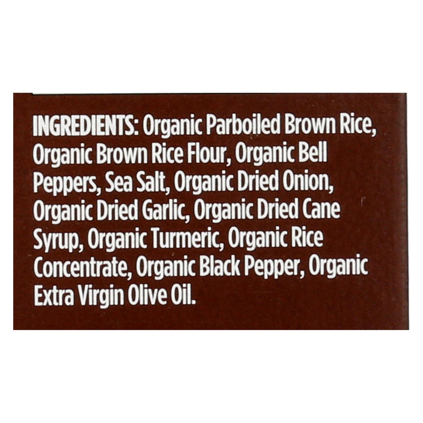 Lundberg Family Farms Organic Whole Grain Yellow Rice, 6 x 6 Oz.