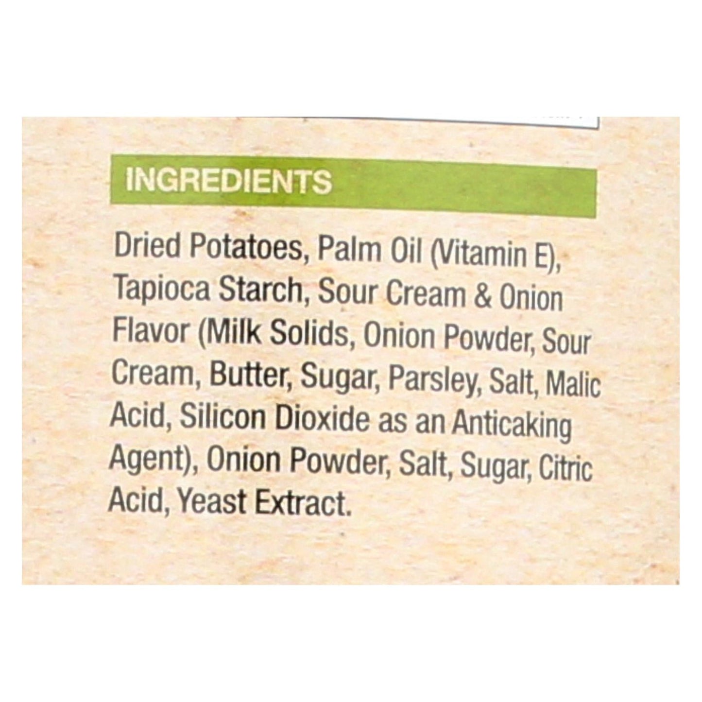 Good Crisp Company Sour Cream and Onion Potato Ridges, Case of 8, 5.6 oz. Each