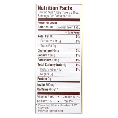 Teeccino French Roast Herbal Coffee (Pack of 6) - 10 Tea Bags, Dark Roast