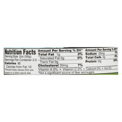 Wild Planet Organic No Salt Added Roasted Chicken Breast (Pack of 12) - 5 Oz.