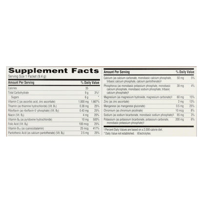Emergen-C Pink Lemonade Fizzy Drink Mix with 1000mg Vitamin C (Pack of 30)