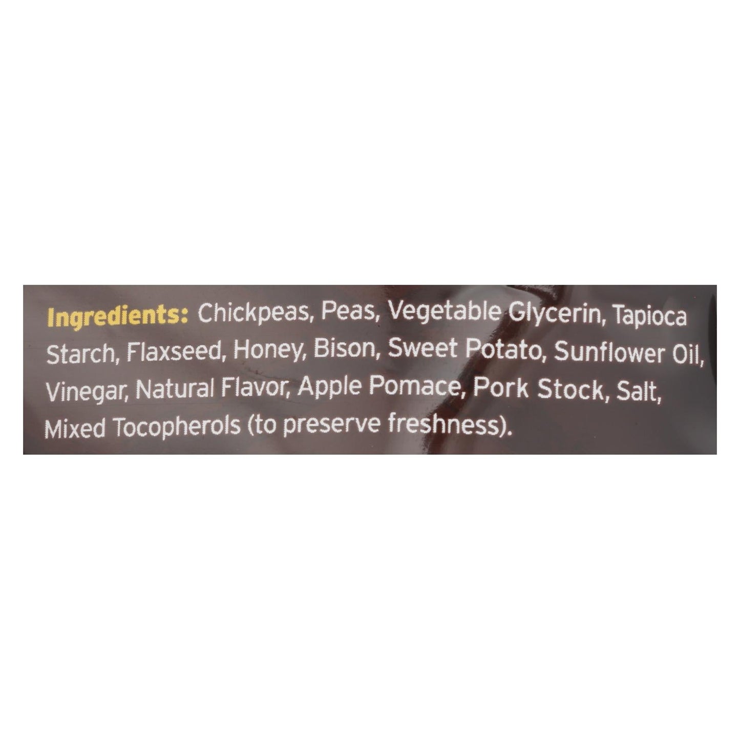 Fruitables Soft Bison Dog Treats (Pack of 12) - 5 Oz.