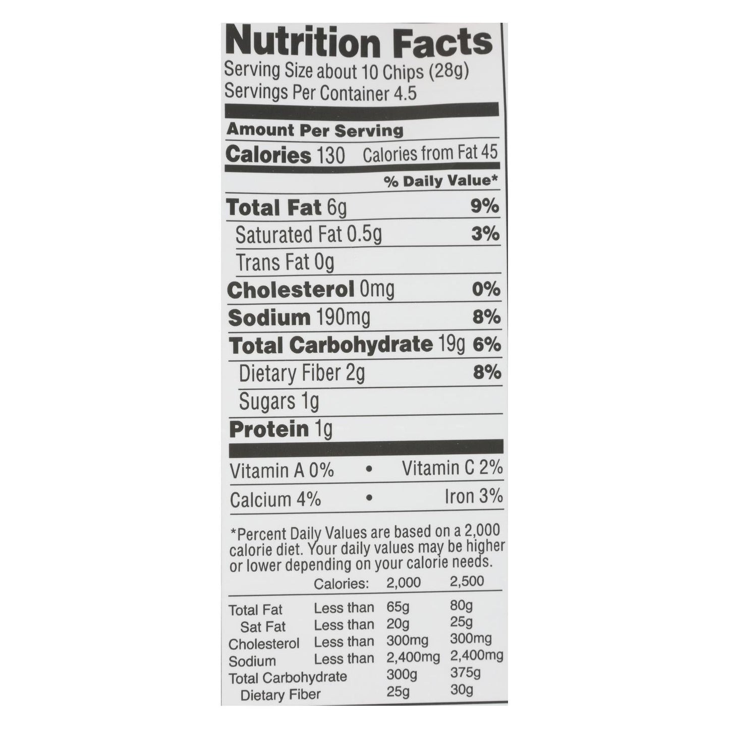 From The Ground Up Tort Chips Cauliflower Nacho (Pack of 12 - 4.5 Oz.)