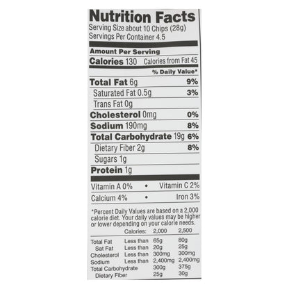 From The Ground Up Tort Chips Cauliflower Nacho (Pack of 12 - 4.5 Oz.)