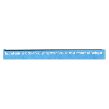 Henry and Lisa's Wild Sardines in Spring Water, 4.25 Oz. (Pack of 12)