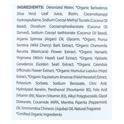 Mill Creek Botanicals Biotin Shampoo for Hair Growth & Thickness (14 Fl. Oz.)