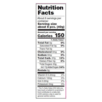 Woodstock Ginger Slices, 8.5 Oz. Pack of 8