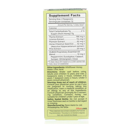 Olbas Cough Syrup (4 fl oz): Relieve Coughs Naturally
