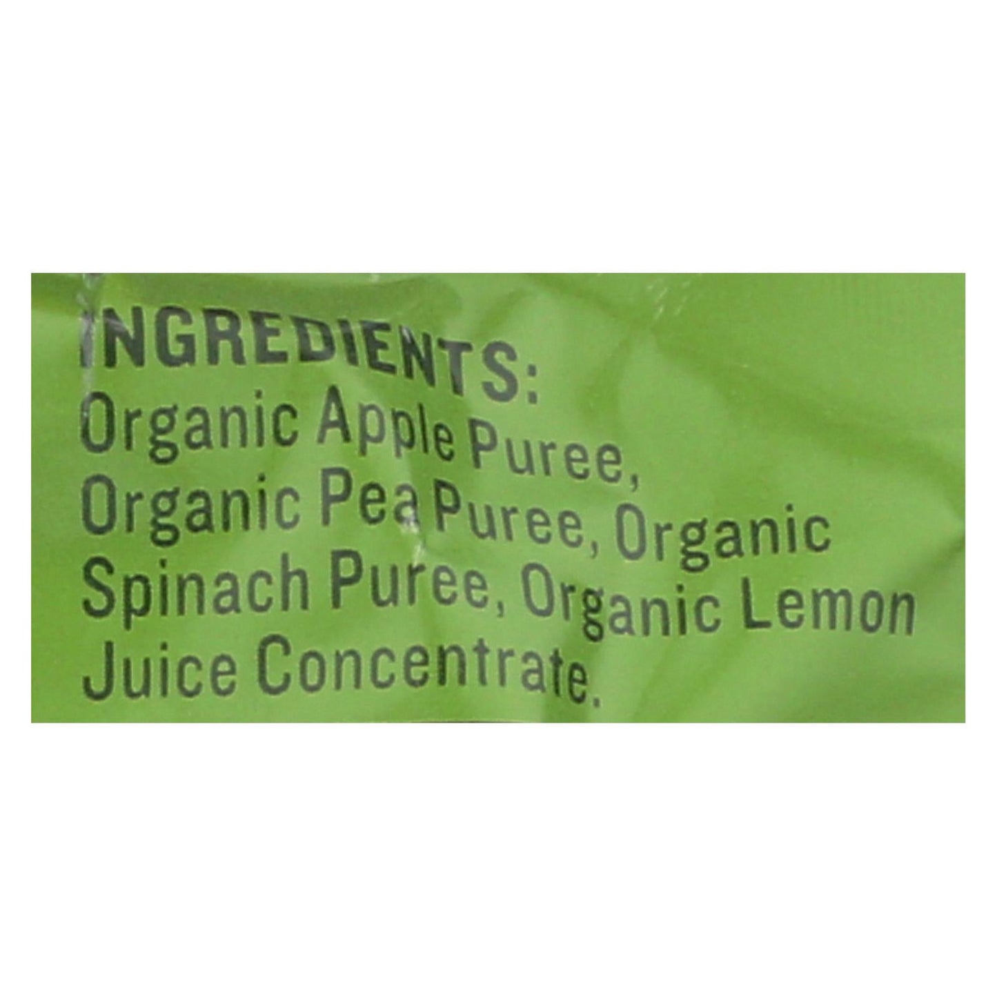 Peter Rabbit Organics Veggie Snacks: Pea Spinach & Apple, 10-Pack (4.4 Oz. Each)