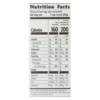 Nature's Path Organic Honey'd Corn Flakes Cereal - 10.6 Oz., Pack of 12
