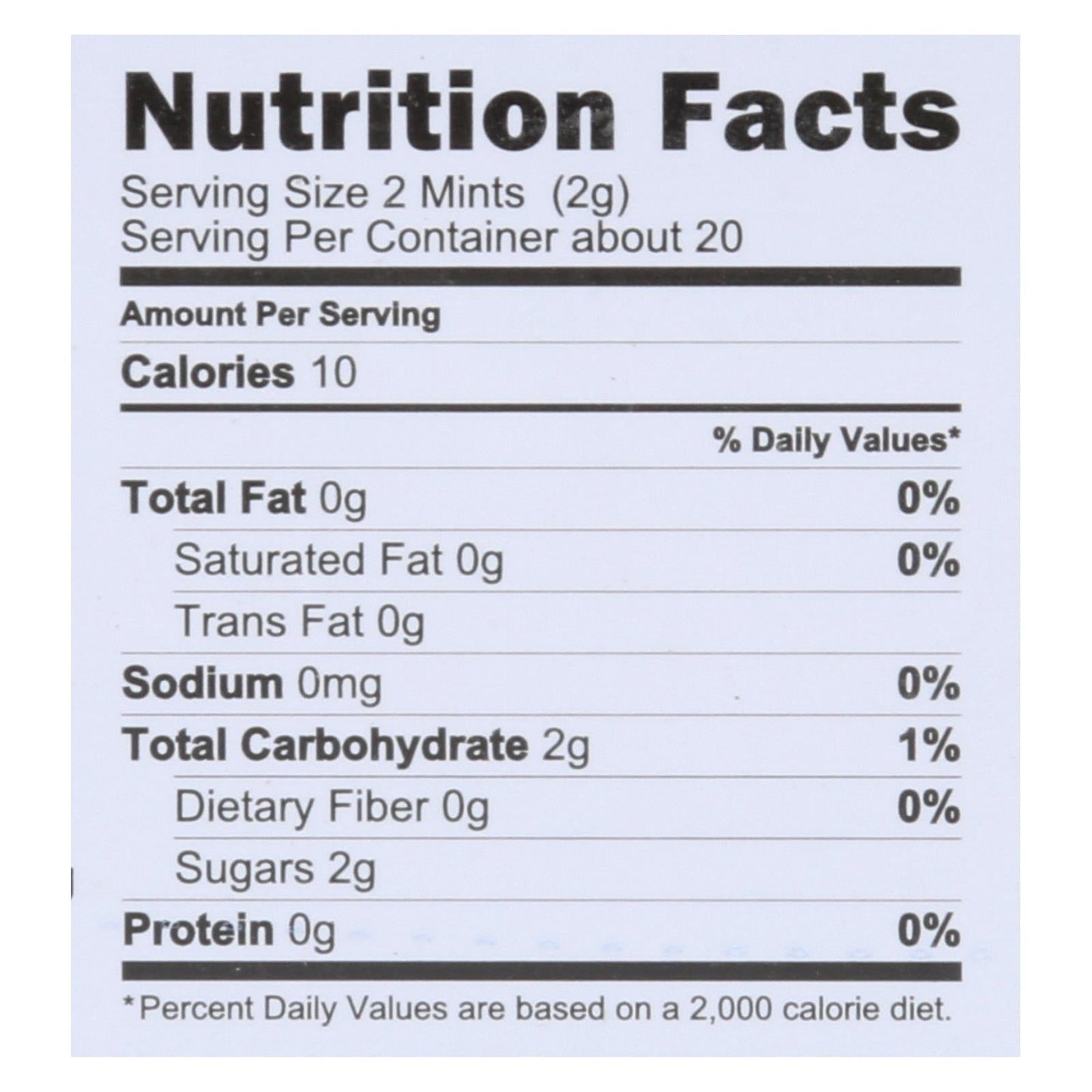Vermints Sugar-Free All Natural Gingermint Candy Drops, 1.41 Oz, Pack of 6