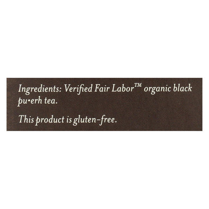 Numi Emperor's Puerh Black Tea, Pack of 6 Boxes with 16 Tea Bags Each