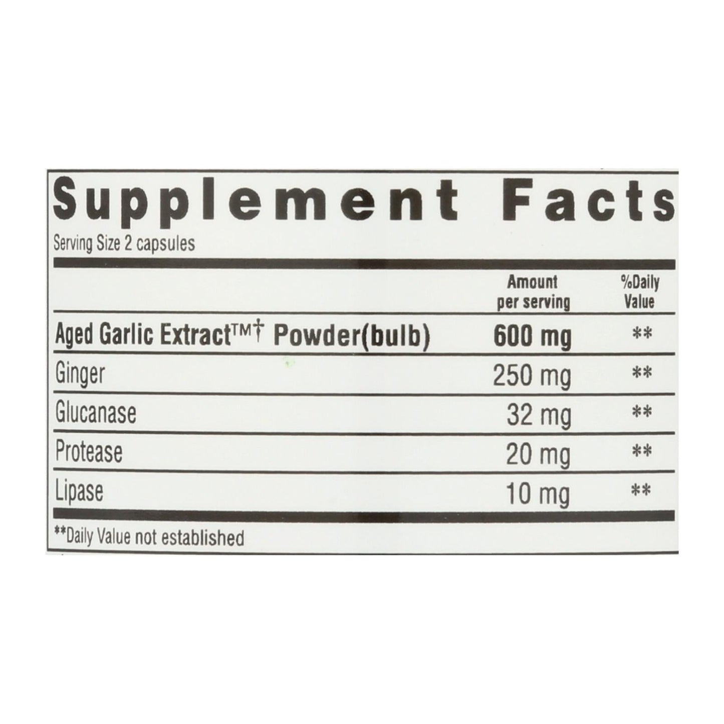 Kyolic Aged Garlic Extract - Candida Cleanse and Digestion Support - 100 Vegetarian Capsules