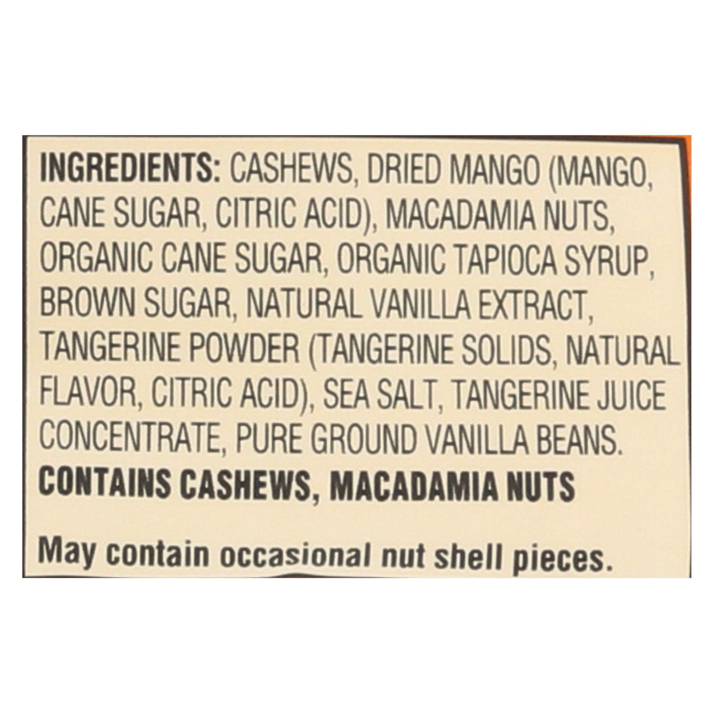 Sahale Snacks Tangerine-Vanilla Cashew Macadamia Glazed Mix (9-Pack, 1.5 Oz. Each)
