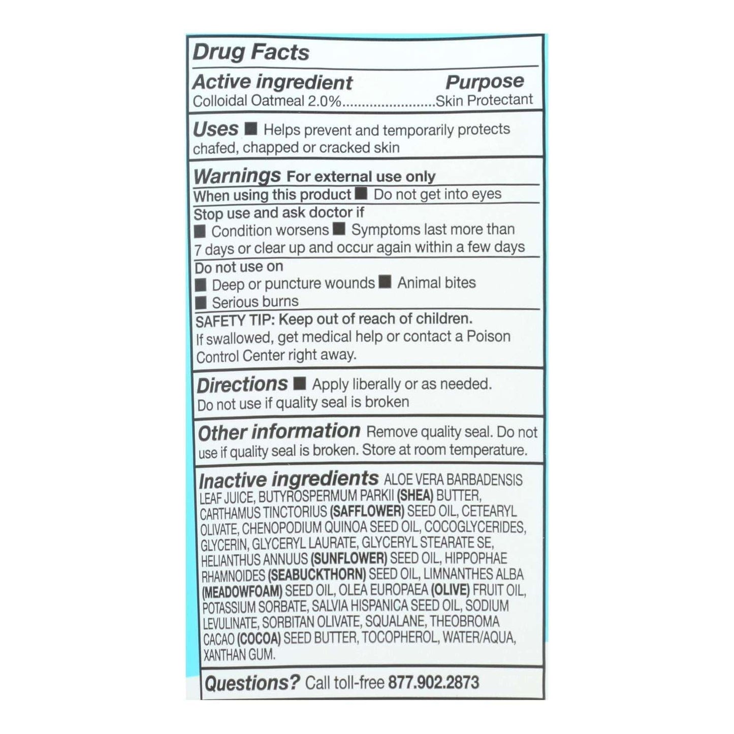 Acure Unscented Oatmeal Lotion, 8 Fl Oz: Gentle Relief for Eczema-Prone Skin