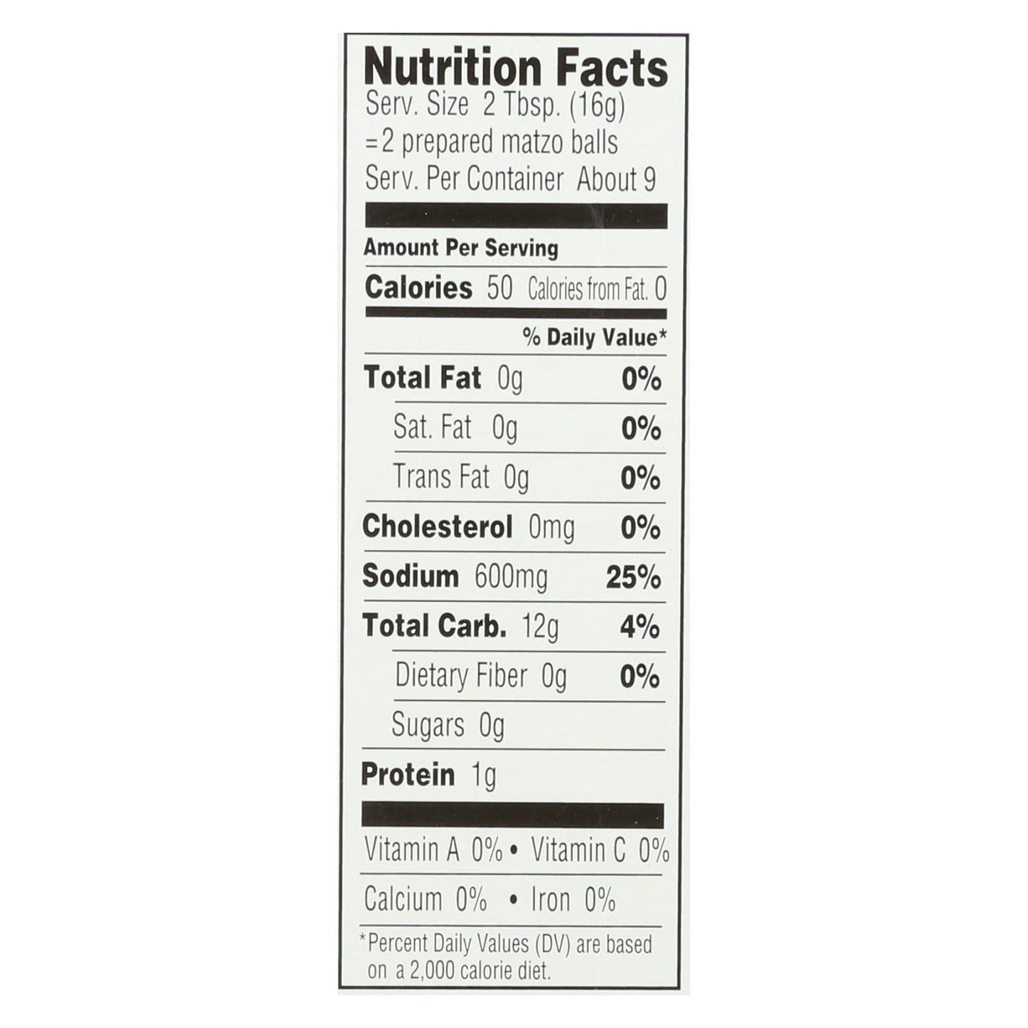 Manischewitz Premium Matzo Ball Mix, 5 Oz. (Pack of 24)