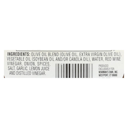 Newman's Own Red Wine Vinaigrette (Pack of 6) - Rich Olive Oil and Vinegar - 16 Fl. Oz. Each