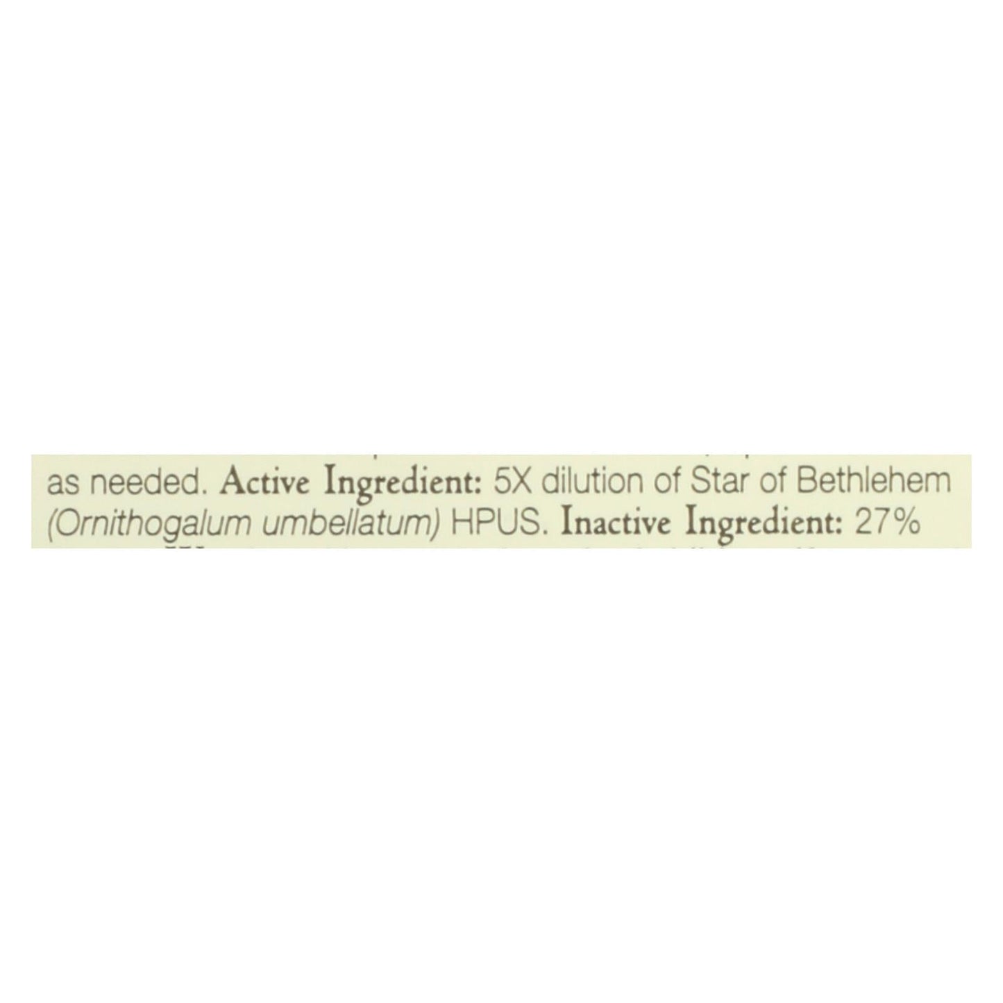 Bach Flower Remedies Star of Bethlehem - 0.7 Fl Oz