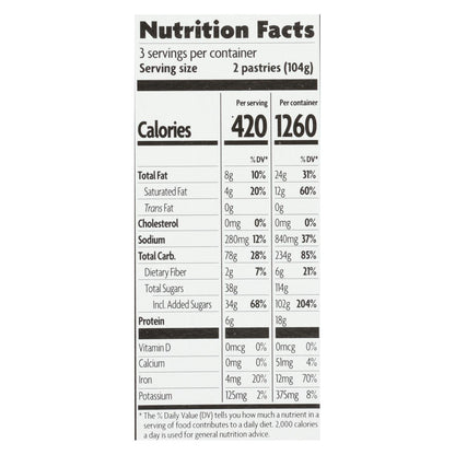 Nature's Path Organic Frosted Toaster Pastries: Delicious Berry Strawberry (Pack of 12) - 11 Oz.