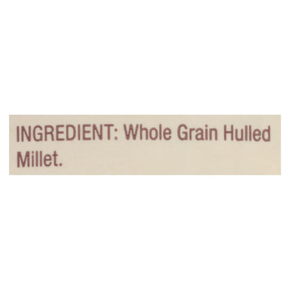 Bob's Red Mill Gluten-Free Millet, 28 oz., Pack of 4