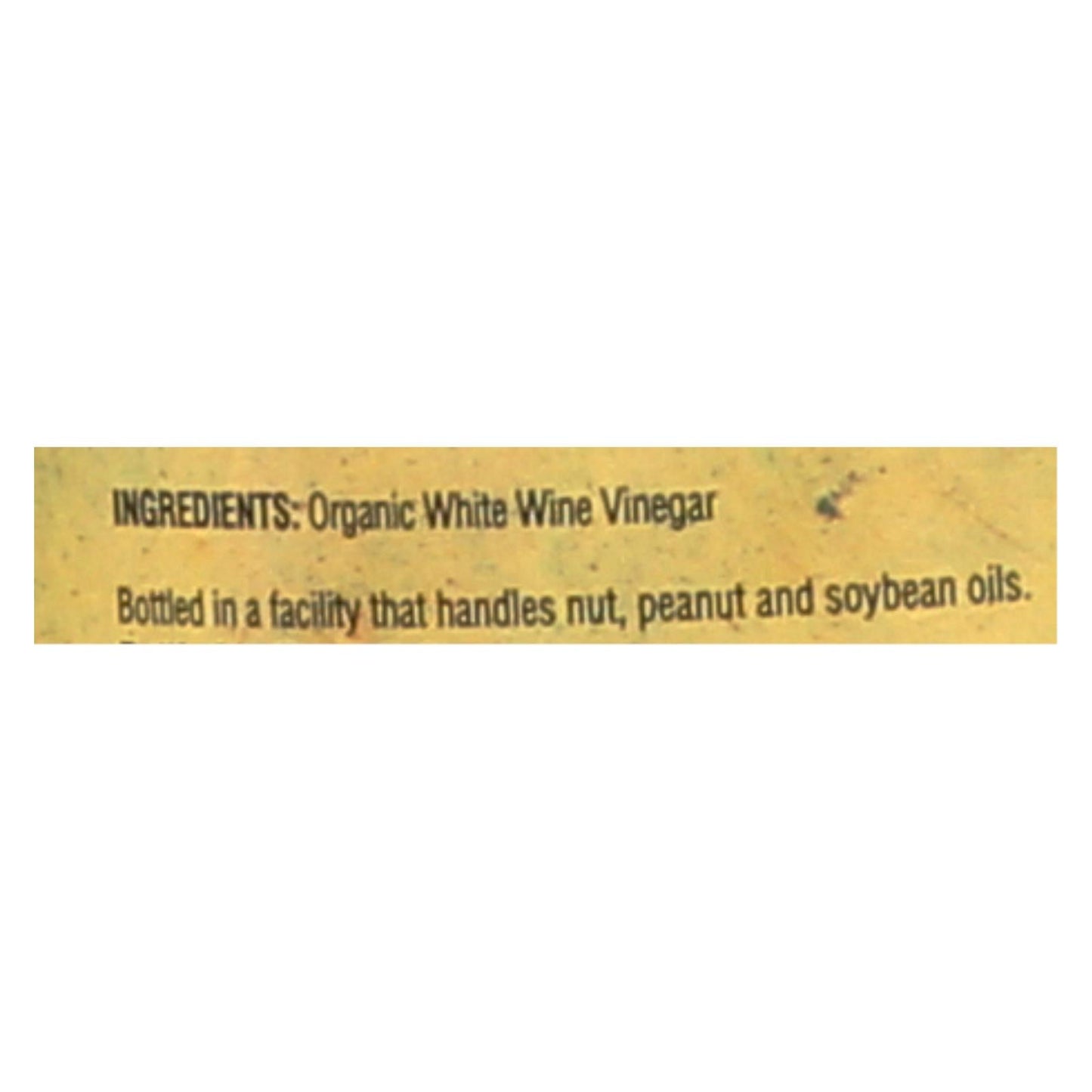 Napa Valley Naturals Organic White Wine Vinegar - 12.7 Fl Oz (12-Pack)