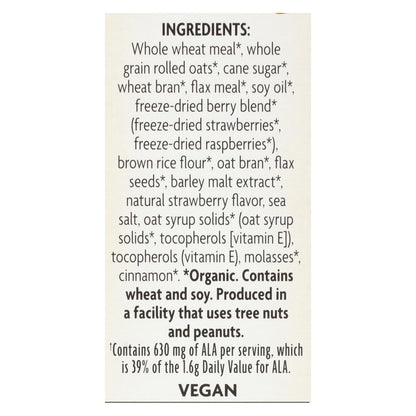 Nature's Path Organic Flax Plus Cereal: Red Berry Crunch, 10.6 Oz (Pack of 12)