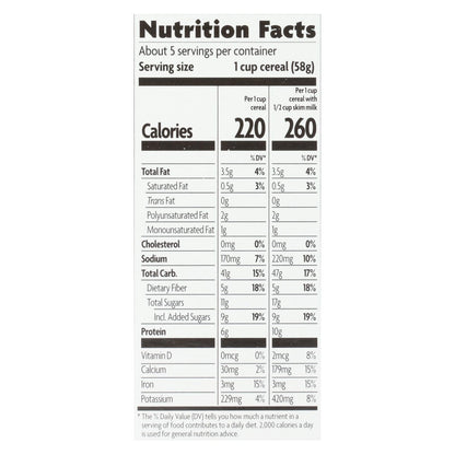 Nature's Path Organic Flax Plus Cereal: Red Berry Crunch, 10.6 Oz (Pack of 12)