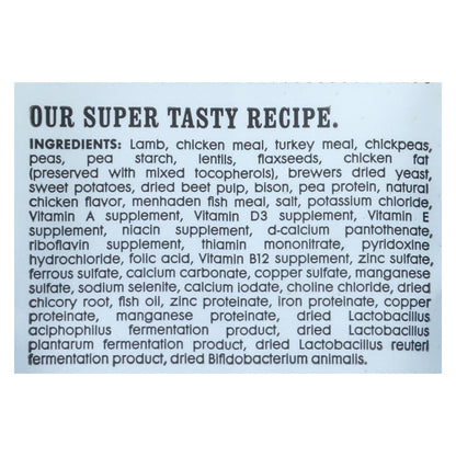 I and Love and You Dog Food, Lamb & Bison Flavor, (4 lb. Bag, Pack of 4)