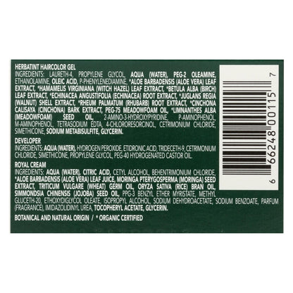 Herbatint 4m Mahogany Chestnut Herbal Permanent Hair Colour Gel, 135ml