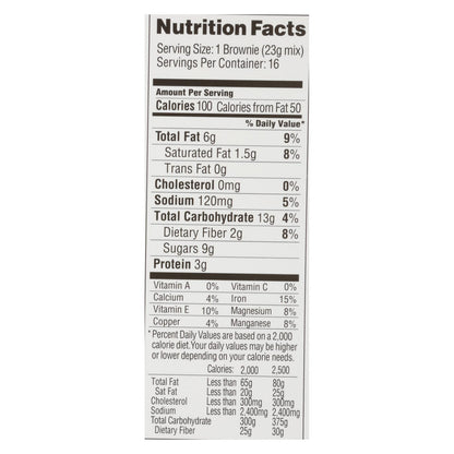 Simple Mills Gluten-Free Almond Flour Brownie Mix, 12.9 oz, Pack of 6