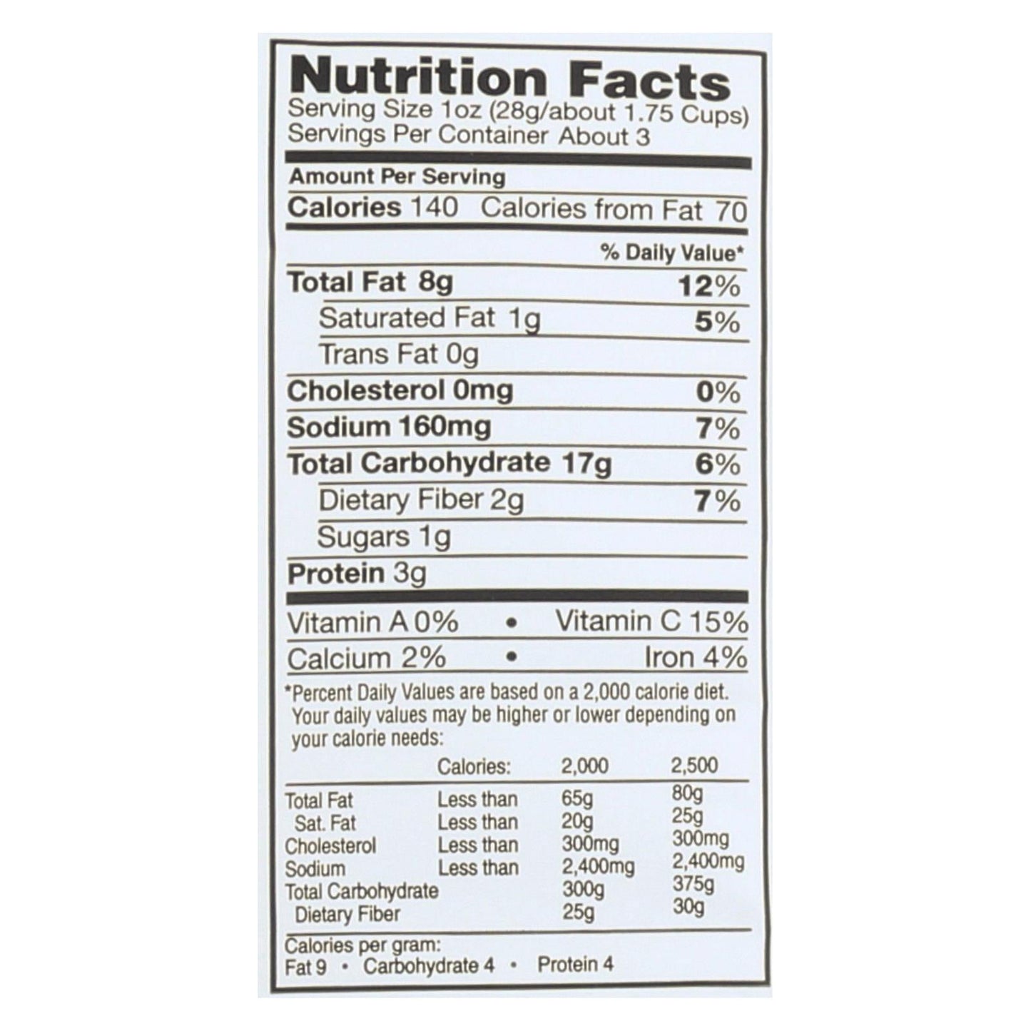 Vegan Rob's Probiotic Cauliflower Puffs, 3.5 Oz. Pack of 12