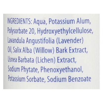 Kiss My Face Liquid Rock Deodorant Roll-on: Fresh Lavender Scent