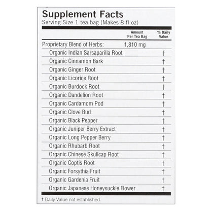 Yogi Detox Herbal Tea: 6x16 Tea Bags for Natural Cleansing