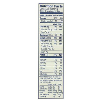 Banza Chickpea Pasta Mac and Cheese: White Cheddar, 5.5 Oz, Pack of 6