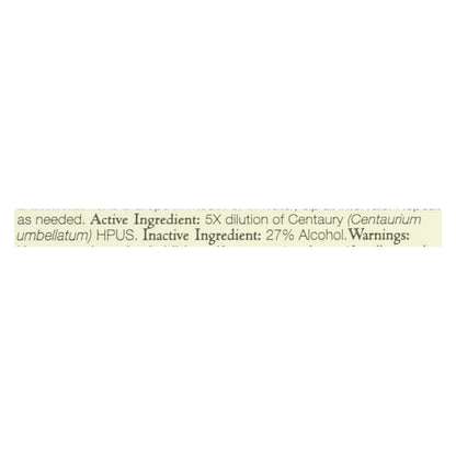 Bach Flower Remedies Centaury Essence - 0.7 Fl Oz