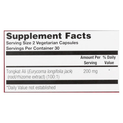 Natural Balance LongJack PowerMax Energy Support, 60 Capsules